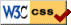 Valid W3C CSS